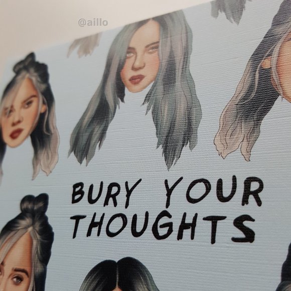 Billie Eilish  BURY YOUR THOUGHTS Notebook - Picture 10 of 12